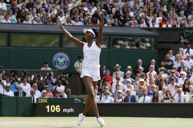 Venus Williams ousts Johanna Konta, books ninth trip to Wimbledon final to face Garbine Muguruza