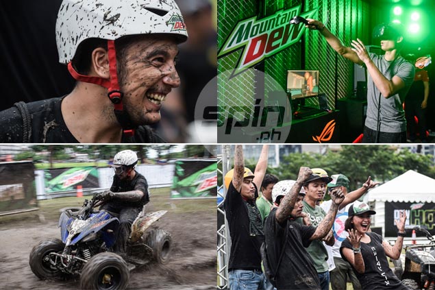 GALLERY Thrillseekers converge in BGC for dirty, good time in Mountain Dew's Dew Nation HQ