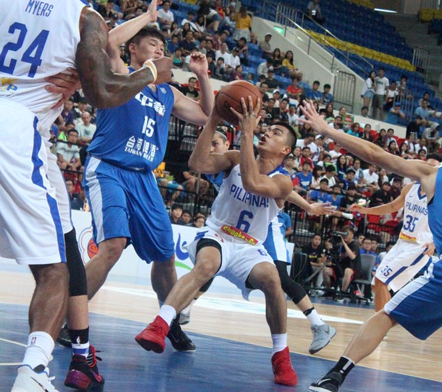 Lackluster Gilas Pilipinas does just enough to put away Taipei B in Jones Cup