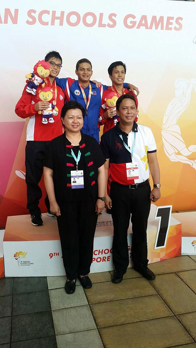 Maurice Sacho Ilustre caps dominant ASG campaign by winning fourth gold in swimming