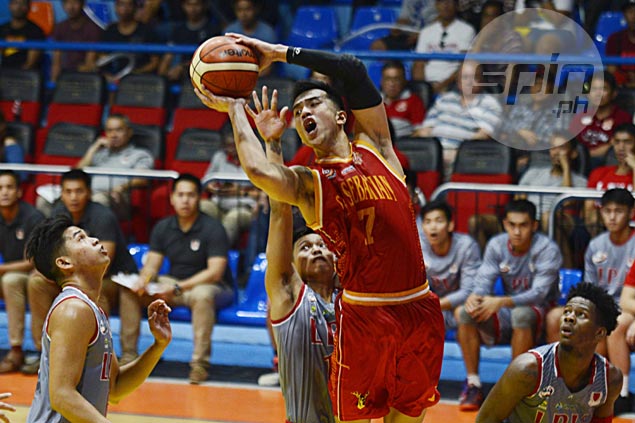 Egay Macaraya proud to see young Stags hang tough vs top teams San Beda, Lyceum