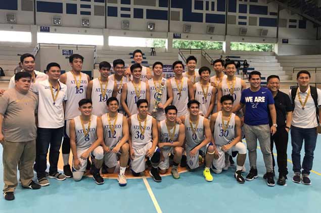 Ateneo Blue Eaglets rip Colegio de Sta. Ana de Victorias to top Cebu Invitational