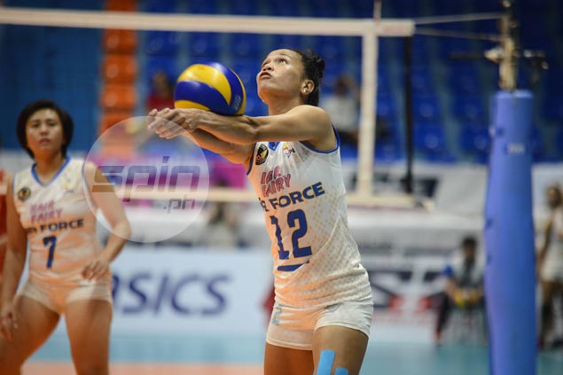 Air Force overcomes Power Smashers in five to secure at least a playoff for semis spot