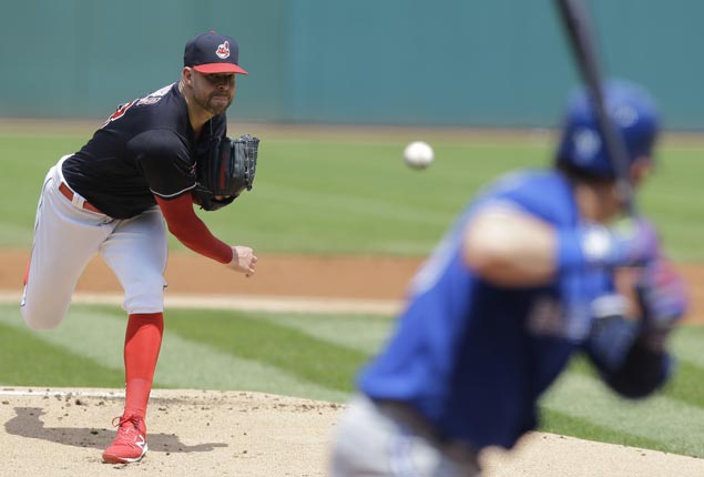 Corey Kluber strikes out season-high 14 as Indians down Blue Jays