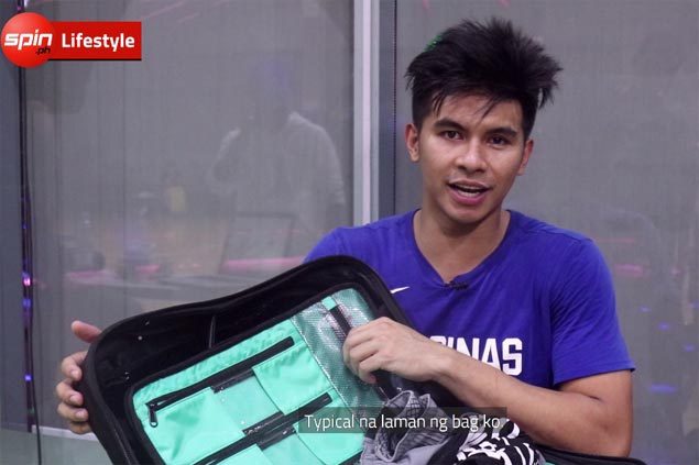 What's in the Bag series: Kiefer Ravena gears up with bigger bag for grinding Gilas practice