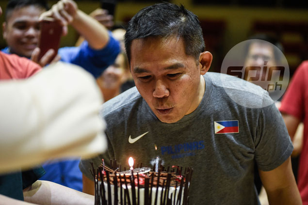 Birthday-boy Chot Reyes wishes Gilas has luxury of time to prepare for Fiba Asia Cup