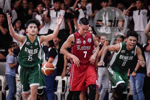 LSGH Greenies overcome late wobble to squeak past Letran Squires and keep slate unblemished