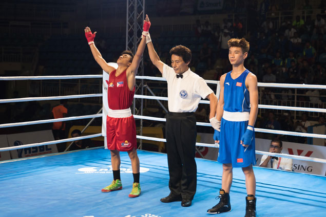 John Vincent Pangga, Kenneth Dela Pena last two Pinoy pugs standing in Asian Junior Championship