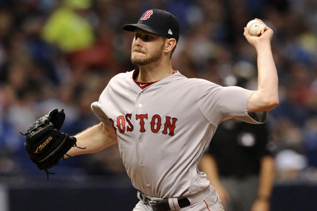 Chris Sale fans 13 as Boston Red Sox blank Tampa Bay Rays for seventh straight win