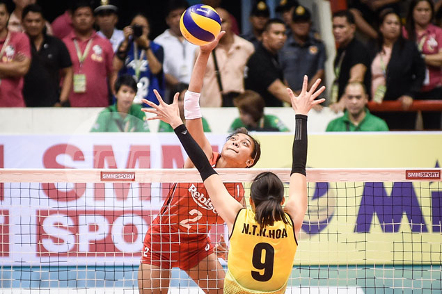 Proud moment for Philippine volleyball as hosts claim famous win over Vietnam