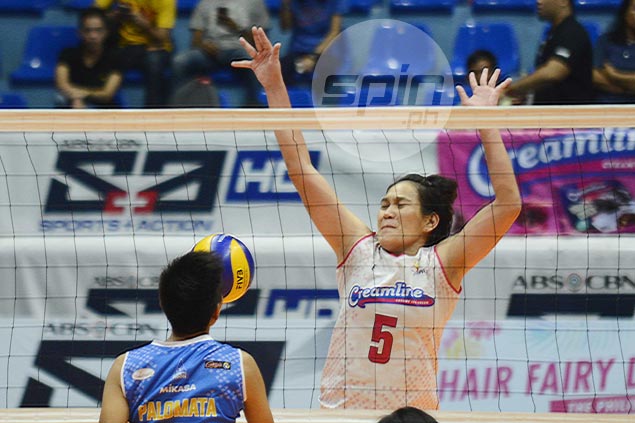 Jean Balse-Pabayo turns back clock with vintage outing to help Creamline earn third place finish