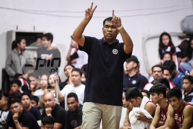 Letran coach Napa unfazed vs unbeaten Lyceum: 'Kahit sinong bumangga sa amin, gigibain namin'