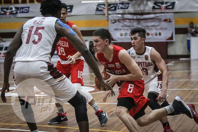 Bolick, Doliguez come up clutch as San Beda edges Perpetual to stretch streak to six