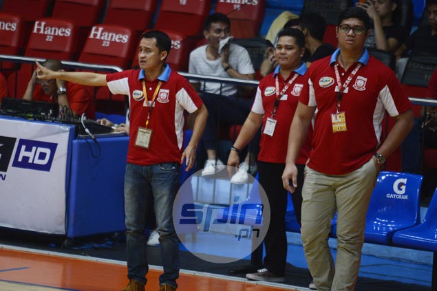 EAC coach Ariel Sison rues costly free throw misses in close loss to San Sebastian