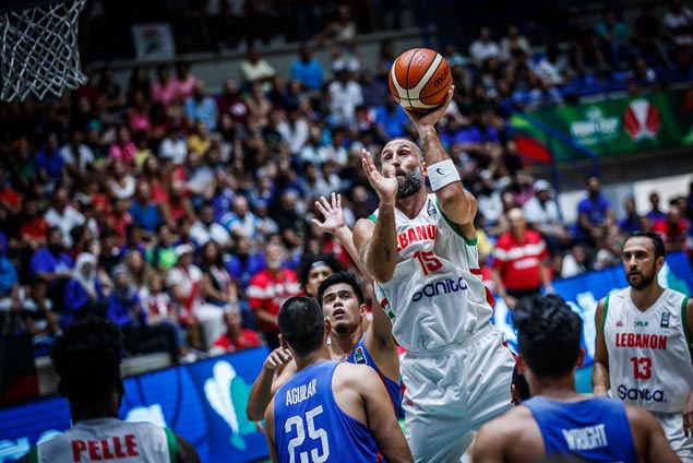 Dispirited Gilas pays for flat start against Lebanon, slips to battle for seventh place