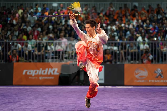 Two-time winner Daniel Parantac falls short of podium spot in SEAG wushu
