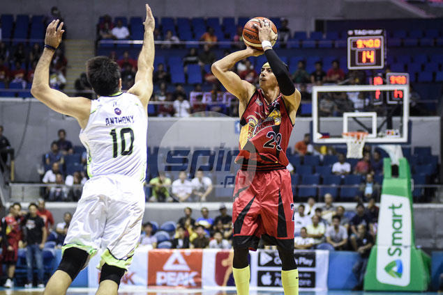 Arwind Santos catches fire as rusty San Miguel still does enough to outlast GlobalPort