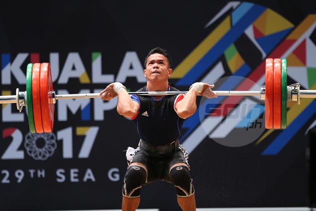 Weightlifter Nestor Colonia places fifth in six-man field, says he was injured a month before SEAG