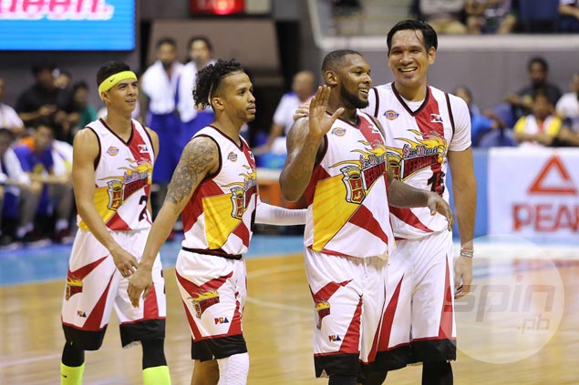 Chris Ross plays down NLEX as legit SMB grand slam threat: 'We're playing against ourselves'