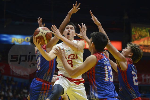 Red-hot San Beda rides second-quarter blitz to deal Arellano a 25-point drubbing