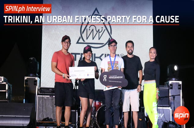 Trikini throws a unique urban fitness party for a worthy cause. WATCH