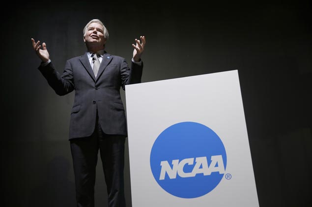 Japanese sports leaders get advice from NCAA chief on forming collegiate league