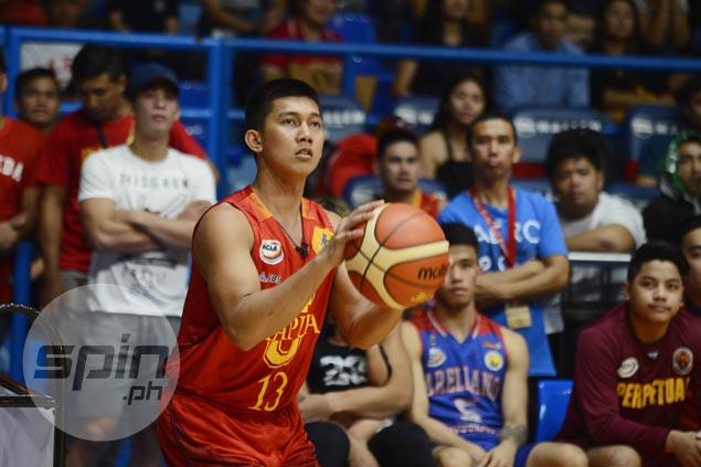 Ailing Almel Orquina edges Jack Hao to win NCAA Three-Point Shootout title