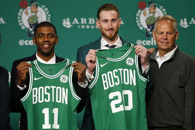 Kyrie Irving says trade request not because of LeBron, ready to 'maximize potential' with Celtics
