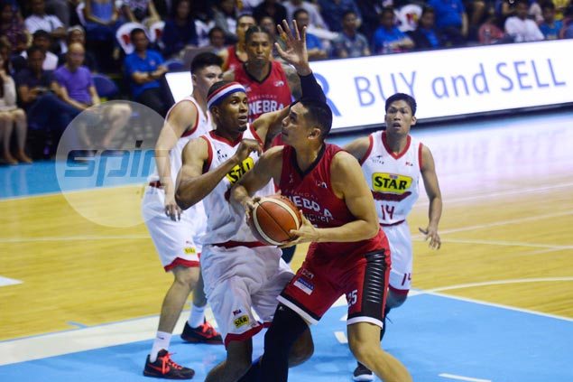 Aguilar thanks teammates for bailing him out after late foul on Hill nearly costs Ginebra