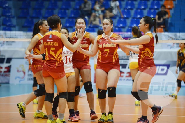 San Sebastian beats JRU in three for first win in PVL Collegiate Conference