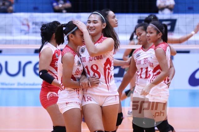 Cesca Racraquin deflects credit as San Beda earns morale-boosting win in PVL vs NCAA tormentor CSB