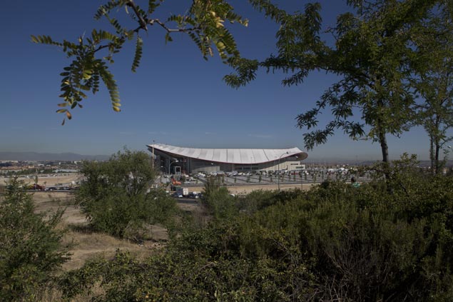 Atletico Madrid goes back in time with its new stadium