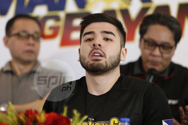 Reserve Andre Paras grateful to be in Philippine team pool, vows to be ready when called upon