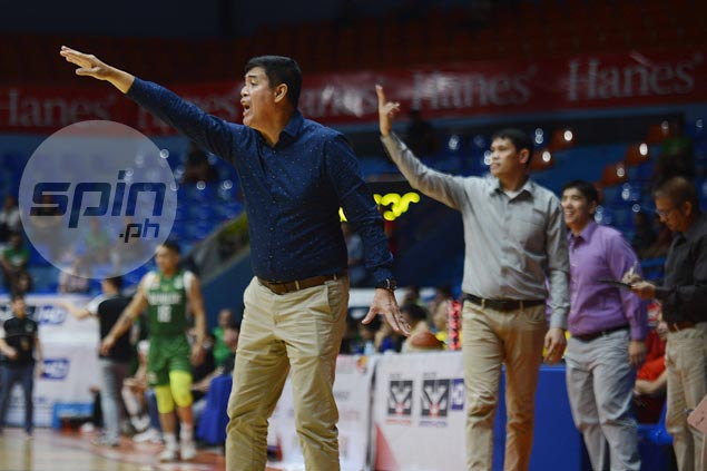 Egay Macaraya glad to see star Michael Calisaan's hustle, energy rub off on Stags