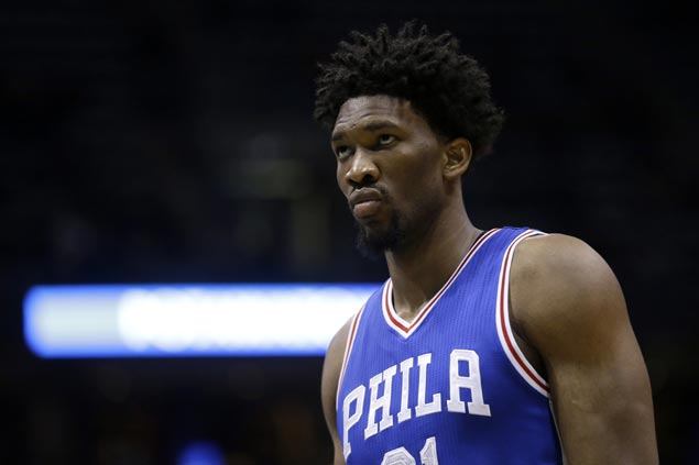 Joel Embiid still not cleared for 5-on-5 drills six months after minor surgery on injured knee