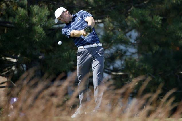 Jordan Spieth on course for $10M bonus with steady start behind Kyle Stanley at East Lake