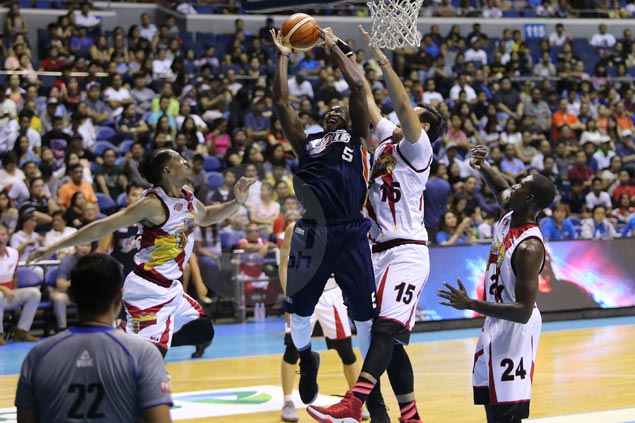 Meralco stuns SMB to clinch top seed, leaving sixth-seeded Beermen uphill climb in grand slam bid