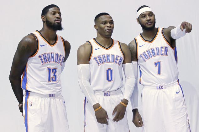 Carmelo Anthony says strong bond with Westbrook key in waiving no-trade clause to join OKC