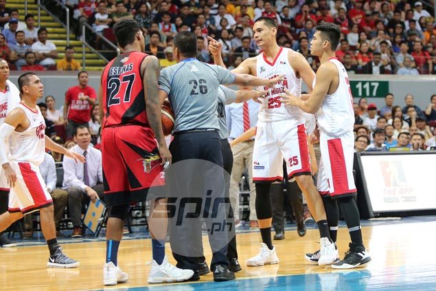 Japeth Aguilar brushes off spat with Espinas after SMB forward's confrontation with Ginebra cager's dad