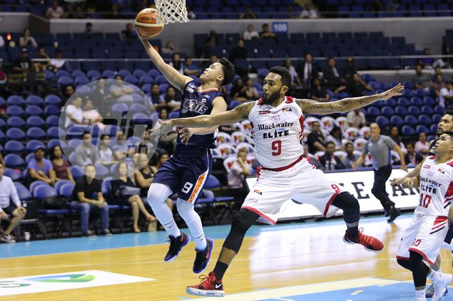 Baser Amer, limping Durham shine as Meralco downs Blackwater to set up semis duel vs Star