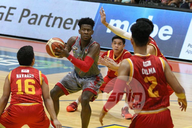 Pirates weather late Stags storm as Lyceum moves three wins away from elims sweep