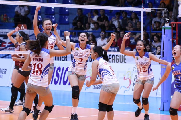 Arellano coach Obet Javier says victory over UAAP side UP Lady Maroons a big boost for NCAA champs Lady Chiefs