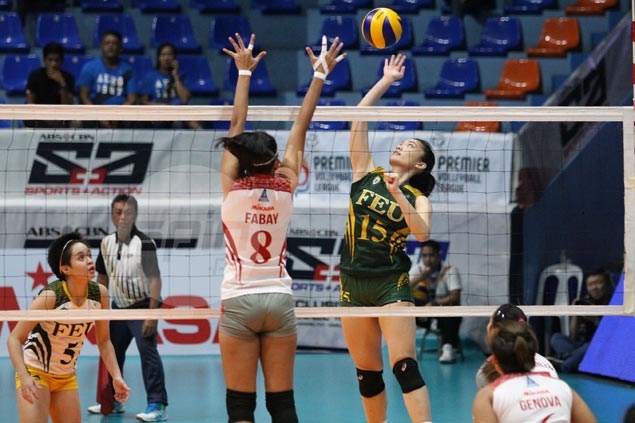 FEU overcomes Lyceum in four sets, dashes Ateneo's semis hopes in PVL Collegiate Conference
