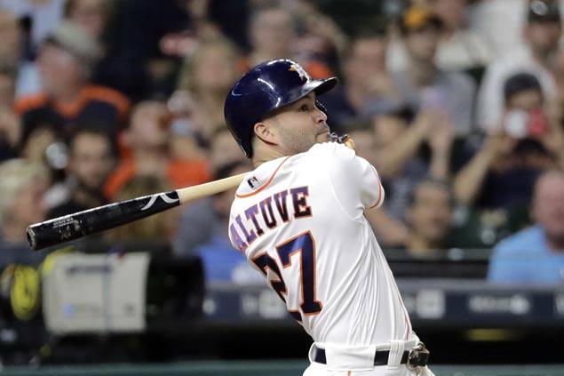 Jose Altuve wins batting title as Astros down Red Sox