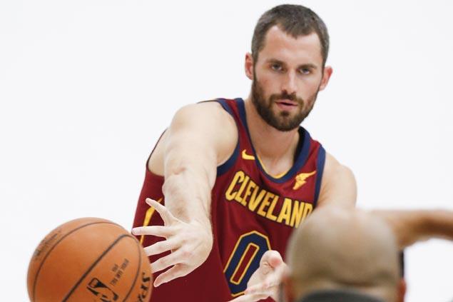Kevin Love ready to take on 'interchangeable' role with Tristan Thompson as Cavs starting center