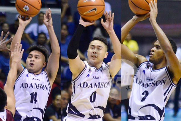 Franz Pumaren proud to see triple-threat of young Adamson guards overcome UP's explosive backcourt