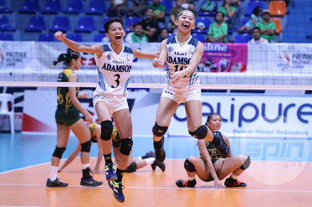 Lady Falcons outlast Lady Tams to close in on finals berth in PVL Collegiate Conference