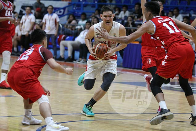 Bolick glad to see San Beda break shooting slump with crisp ball movement: 'Parang Spurs kami'
