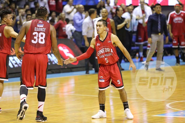 LA Tenorio plays role to the hilt as Ginebra's calming voice amidst Game Three tension