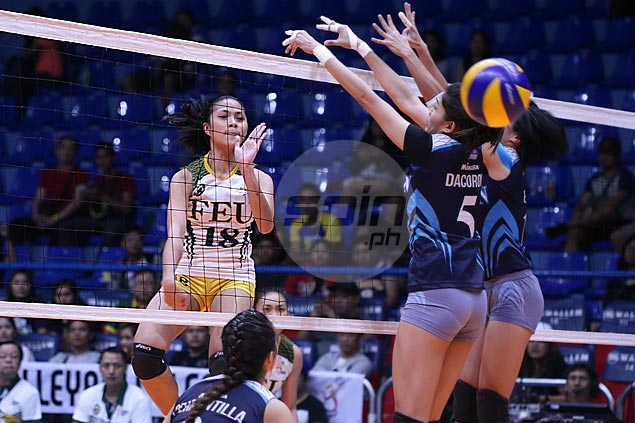 FEU Lady Tamaraws win five-set thriller to force semifinal decider with Adamson Lady Falcons